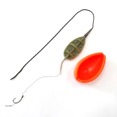 Снасть Метод Проф монтаж 50 грамм 1 крючок плоская + форма (323490) Снасть Метод Проф монтаж 50 грамм 1 крючок плоская + форма (323490)