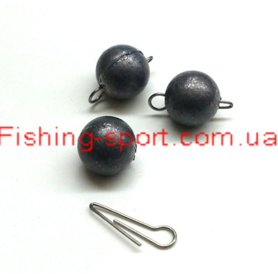 Груз для джига "чебурашка" разборной 5гр. 5шт. (11100359)