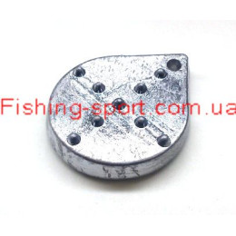 Груз плоский на закидушку 185гр. (11100082)