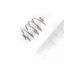 Кормушка пружина не огруженная нержавеющая 15 мм  (323920)