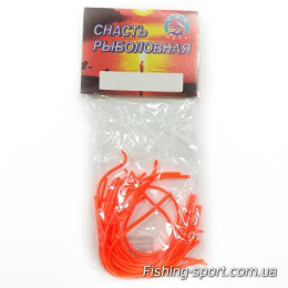 Набор микрокембриков  красный 20 шт  0,8Х1.5мм 10 см (323694)