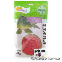 Воздушное тесто Grizzly слива  мини 30 гр (323704)