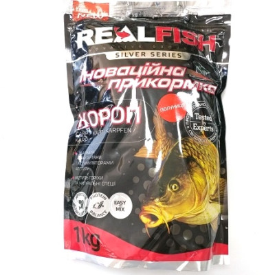 Прикормка Realfish Карп Клубника 1 кг (323472)
