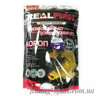 Прикормка Realfish Карп слива 1 кг (323971)