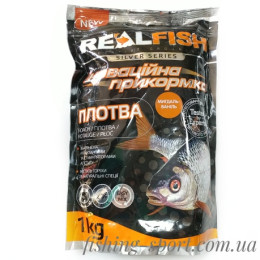 Прикормка Realfish Плотва миндаль ваниль 1 кг (323973)