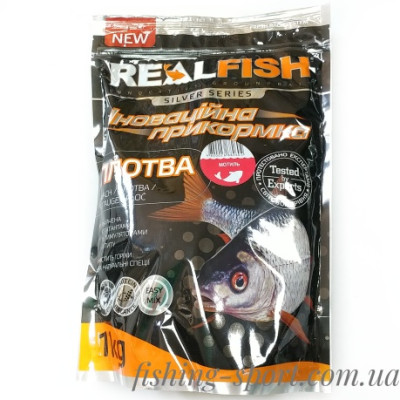 Прикормка Realfish Плотва мотыль 1 кг (323974)