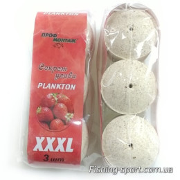 Технопланктон Проф Монтаж Клубника  XXXL 3х60 гр (323820)