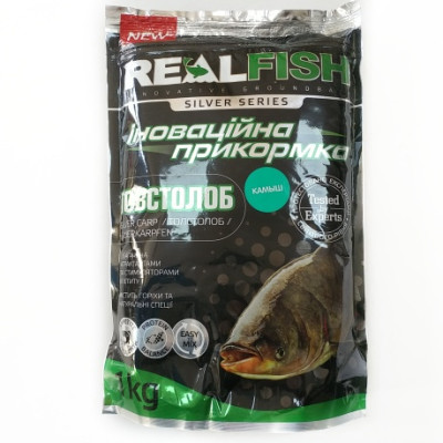 Прикормка Realfish Толстолобик камыш 1кг (323852)