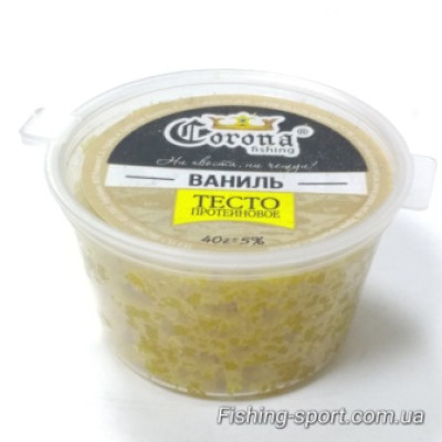 Тесто протеиновое Corona Ваниль 40 гр (323512)