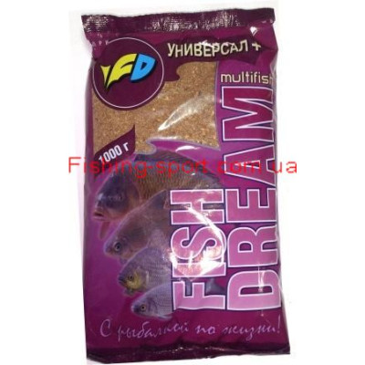 Прикормка Fish Dream Универсал + темный 1кг. (321334)