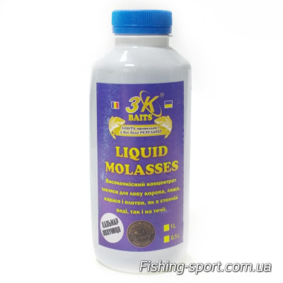 Меласса 3K Baits кальмар-клубника 500 мл  (323667)