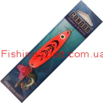 Блесна Condor Secret красная+черные 18гр 5039 97col(322188) Блесна Condor Secret красная+черные 18гр 5039 97col(322188)