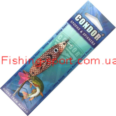 Блесна Condor Secret медь+черные 13гр 5039 95col(322186)