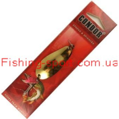 Блесна Condor акустическая золото-серебро 16гр. 5209-160 цвет 19(322218) Блесна Condor акустическая золото-серебро 16гр. 5209-160 цвет 19(322218)