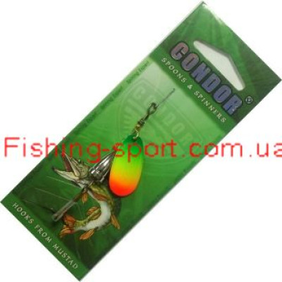 Блесна Condor Super Vibra Fluo Tiger 6гр(5181-2#-6-187)(322208)