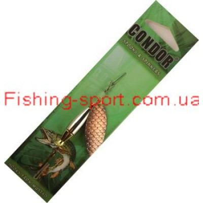 Модель Блесна Condor Long Сhip Heavy Медь16гр (5103)(322197) Модель Блесна Condor Long Сhip Heavy Медь16гр (5103)(322197)