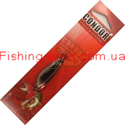 Блесна Condor акустическая Cеребро-медь 11гр. 5222110 цвет 04(321033) Блесна Condor акустическая Cеребро-медь 11гр. 5222110 цвет 04(321033)
