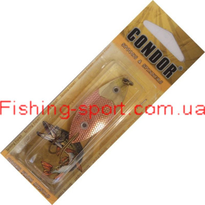 Блесна Condor Незацепляйка 19гр медь-золото(5355-190#-19-05)(323357) Блесна Condor Незацепляйка 19гр медь-золото(5355-190#-19-05)(323357)