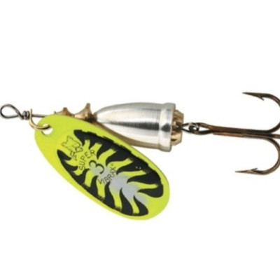 Блесна Blue Fox Vibrax Fluorescent BFF3YT 8гр (91100230)