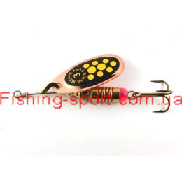 Блесна Mepps Black Fury Copper Yellow dots №3 6,5гр. (11100257)