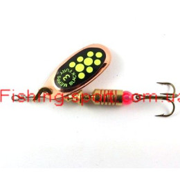 Блесна Mepps Black Fury Copper Ch. dots №3 6,5гр. (11100258)