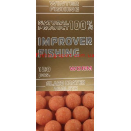 Глазурированое драже  "Червь" 120шт. 100гр. (321128)