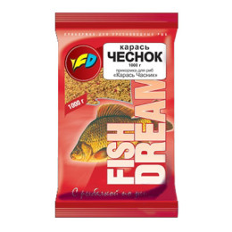 Прикормка Fish Dream "Карась чеснок" 1кг. (11100202)