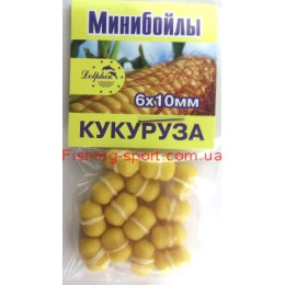 Мини бойлы Dolphin кукуруза 6х10мм мм 14шт (323349)