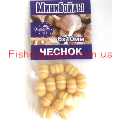 Мини бойлы Dolphin чеснок 6х10мм мм 14шт (323288)