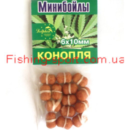Мини бойлы Dolphin конопля 6х10мм мм 14шт (323287)