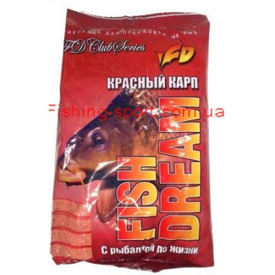 Прикормка Fish Dream "Красный Карп" 0,8кг. (321305) Прикормка Fish Dream "Красный Карп" 0,8кг. (321305)