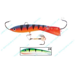 Балансир Lucky John 5cм с тройником (81451-24) Балансир Lucky John 5cм с тройником (81451-24)