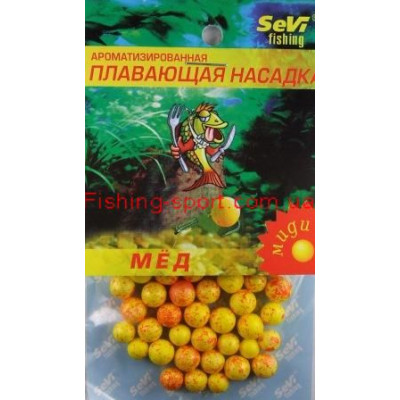 Пенопластовые шарики Sevi Fishing Мед миди(321218)