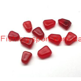 Кукуруза искусственная красная 10шт(322041)