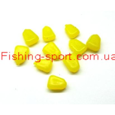 Кукуруза искусственная желтая 10шт(322042)