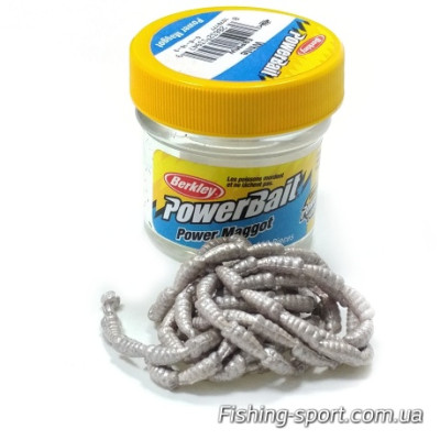Опарыш Berkley Power Maggot белый 110 шт. (1079177)