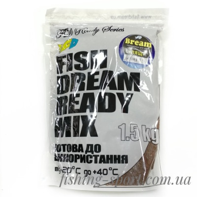Прикормка Fish Dream Ready mix Лещ 1.5кг (324081) Прикормка Fish Dream Ready mix Лещ 1.5кг (324081)