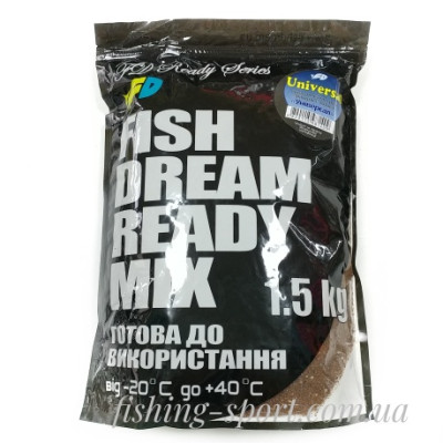 Прикормка Fish Dream Ready mix Универсал 1.5кг (324080) Прикормка Fish Dream Ready mix Универсал 1.5кг (324080)