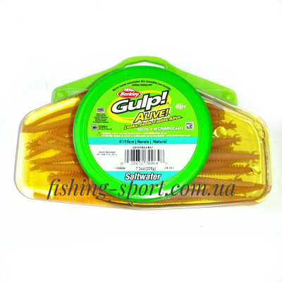 Искусственный нереис Berkley SANDWORM NATURAL 6"/ 15CM 14 штук (1309096)