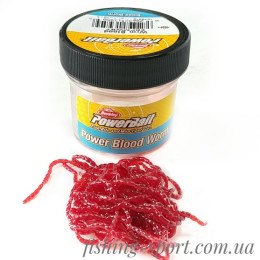 Мотыль Berkley  Power Blood Worm мелкий  150шт  (1079210)