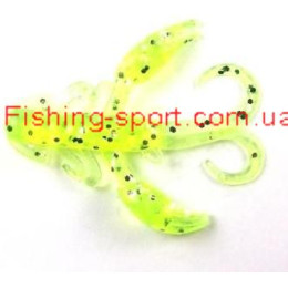 Рак Lucky John Rock Craw 2" Lime chartreuse 2шт(140123-071)