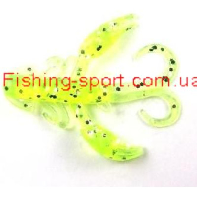 Рак Lucky John Rock Craw 2" Lime chartreuse 2шт(140123-071)