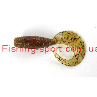 Виброхвост Lucky John J.I.B. tail 2" Green pumpkin 2шт(140122-Pa03)