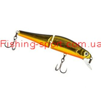 Воблер Tsuribito Joint Minnow 75F  7.5см. 5.4гр. 001col Metallic HG(322114)