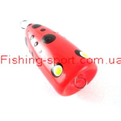 Приманка "Поплавок-поппер"  3гр 4см красная(322307)