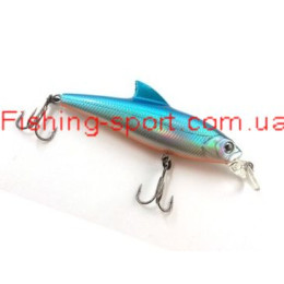 Воблер Tsuribito Baby Shark 70F  7см. 5.5гр. 100col  Hg Blue back Orange Belly(322119)