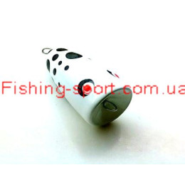 Приманка "Поплавок-поппер"  3гр 4см белый(322309)
