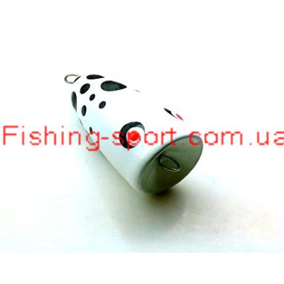 Приманка "Поплавок-поппер"  3гр 4см белый(322309)