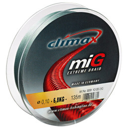 Шнур Climax MIG BRAID 135м зеленый(2011-0)