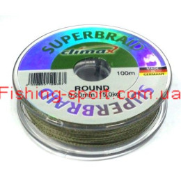 Шнур Climax Superbraid ROUND 100m зеленый(21506-00) Шнур Climax Superbraid ROUND 100m зеленый(21506-00)